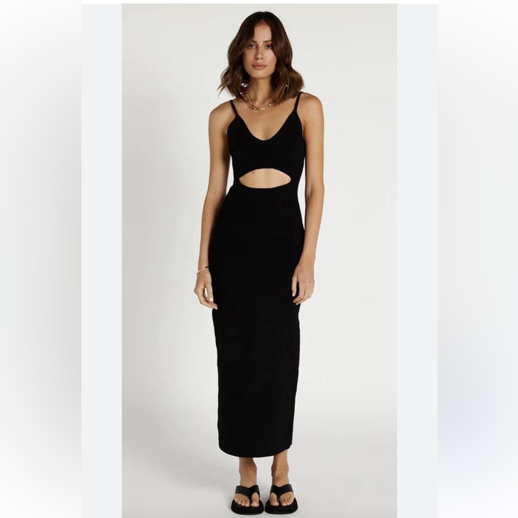 Dissh Black Knit Dress